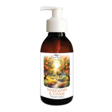THYME & MANDARIN BIO Přírodní olej z mandle sladké