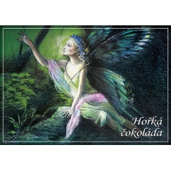 Čokoláda s přáním VÍRA - hořká