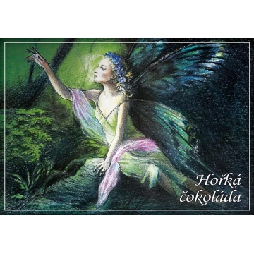 Čokoláda s přáním NADĚJE - hořký
