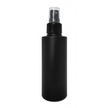 Láhev černá plastová se sprejem - 150 ml